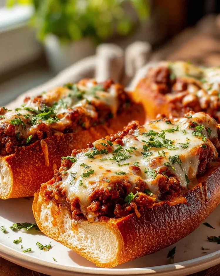 Überbackene Hackfleisch Baguettes – Knusprig & Lecker! – Schritt 2