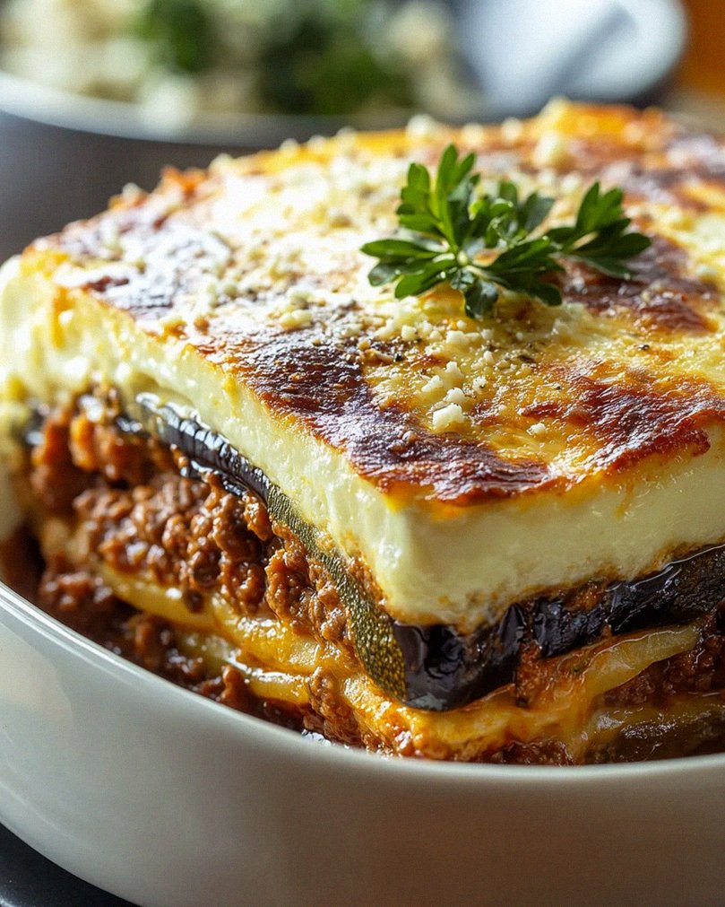 Unglaublich leckeres griechisches Moussaka Rezept für alle!