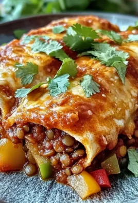 Vegane Enchiladas mit Linsen für gesunden Genuss
