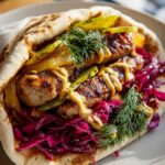 Weihnachtsmarkt Hähnchenbratwurst Wraps: Dein Wintergenuss!