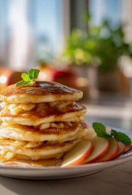 Würzig-süße Apfel-Zimt Pfannkuchen: Dein perfektes Frühstück!