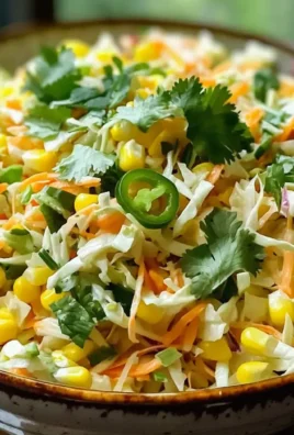 Würziger Maiscoleslaw: Perfekte Beilage für den Sommer