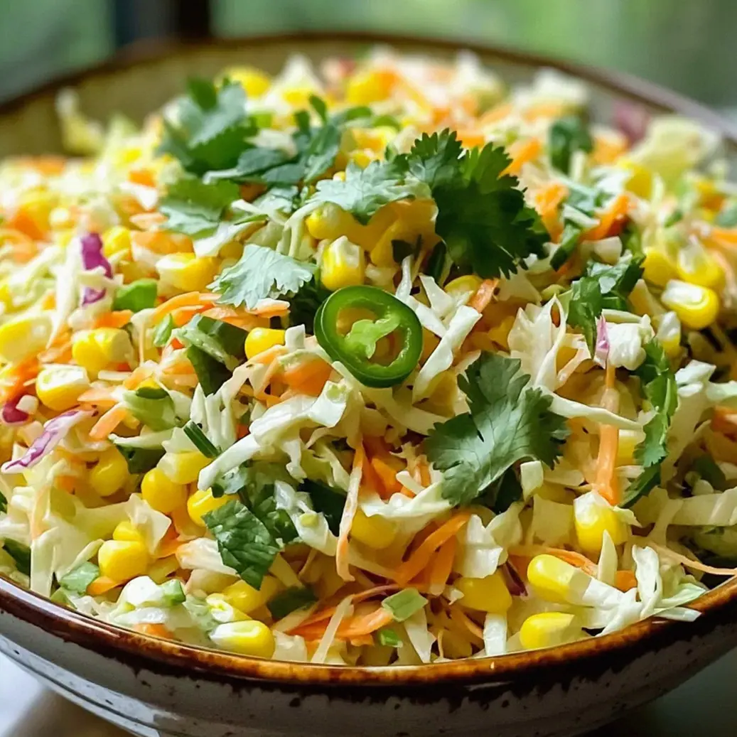 Würziger Maiscoleslaw: Perfekte Beilage für den Sommer
